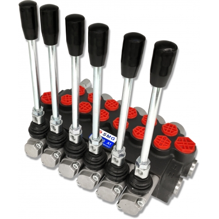 ROZDZIELACZ HYDRAULICZNY MONOBLOK 6 SEKCJI 40L TUR 06P40